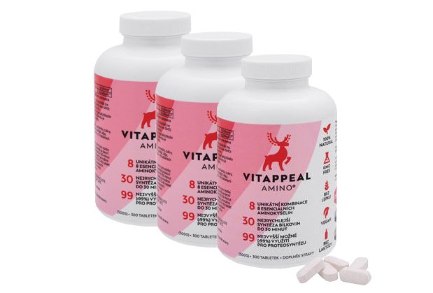 Vitappeal Amino tabletky 3x300g   